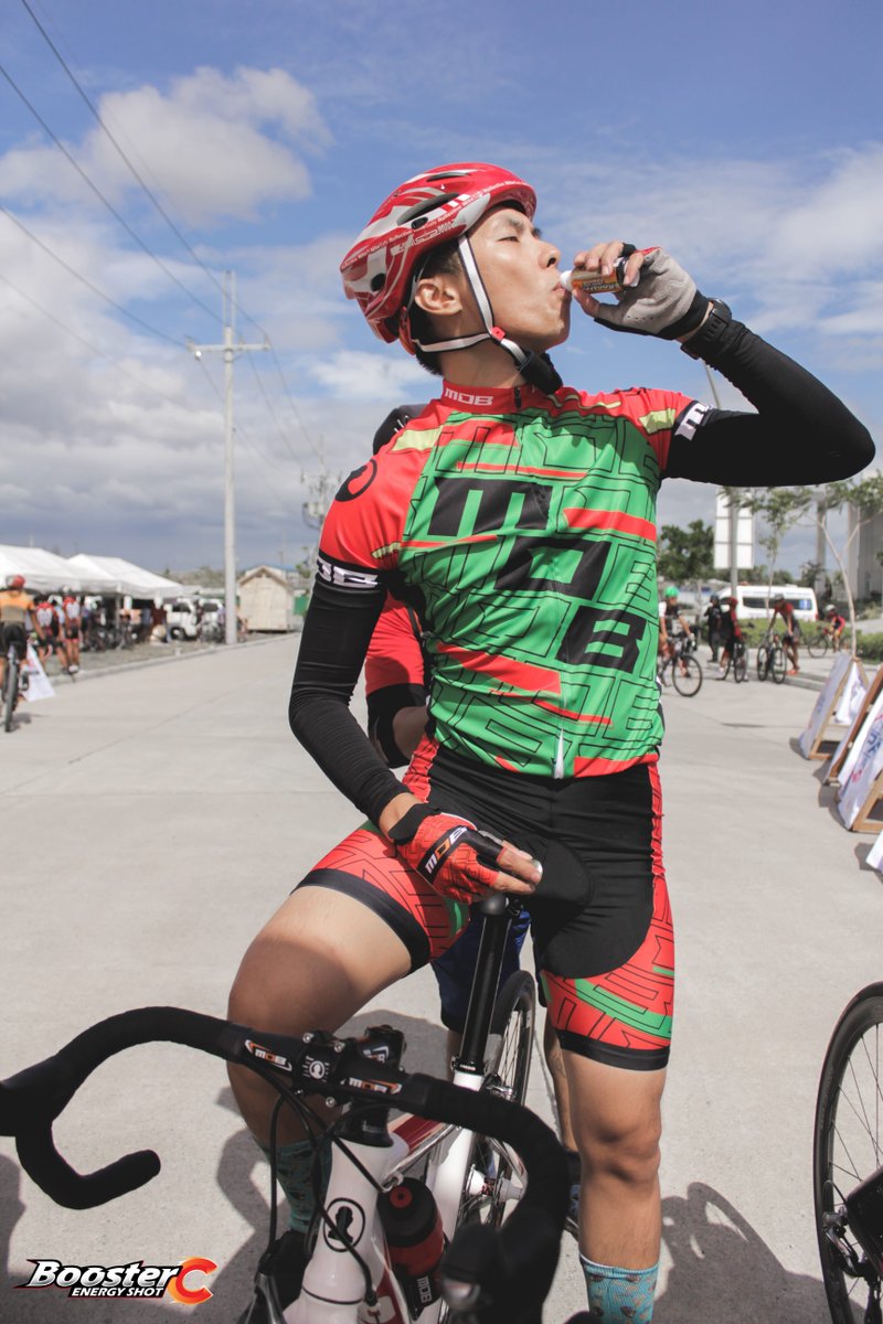boostercshot's tweet photo. Booster C fully charged the cyclists of Rising Sun’s 1st Bike Fest last Dec. 9 at the racing tracks of the Vermosa Sports Hub, Imus, Cavite. #GetFullyCharged
#BoosterC #EnergyShot https://t.co/k3sKUo3BqR