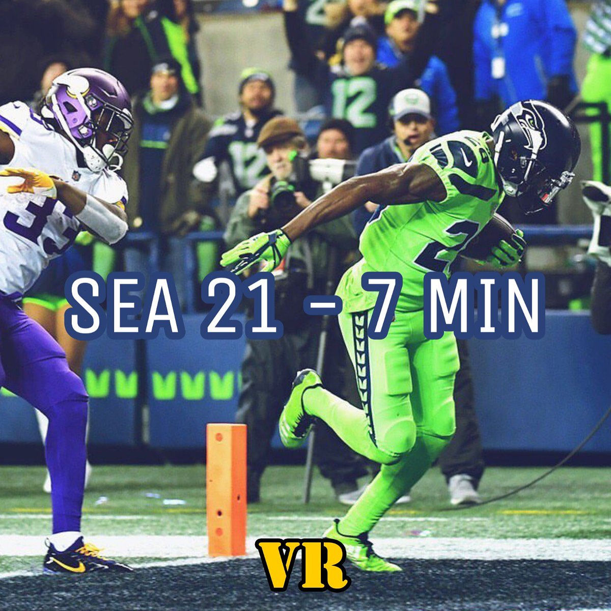 VarsityReport's tweet image. Seattle gets the Monday Night W! 🏈