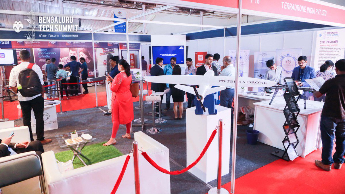 blrtechsummit's tweet photo. #Innovations were seen rising and shining at the 21st edition of #BlrTechSummit18. Some glimpses from all the #impact and #inspiration that came forth at this year’s premier tech event held at #Bengaluru. https://t.co/FaXZ4nco4M