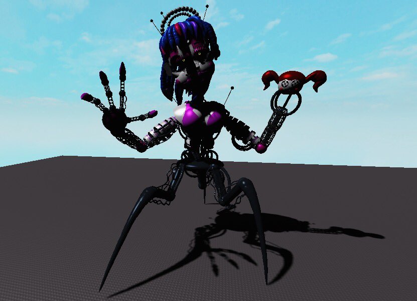 Here's my Scrap Ballora Model that I made, been meaning to Show it, Ba...