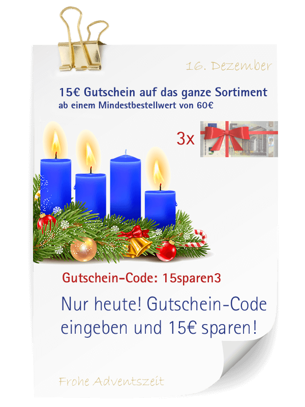 MAULgmbh's tweet photo. Am 3. #Advent können Sie mit dem #Gutschein 15,- € sparen. #MAUL #adventskalender #3advent #gutschein
https://t.co/WCr688oFdL https://t.co/0twaGENcHx