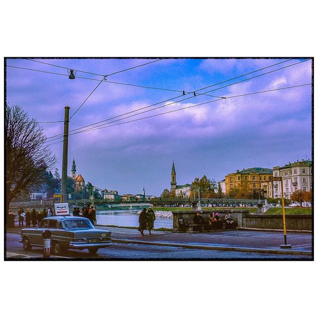 I love going through my family’s photos in hopes of finding a gem that I can scan and touch up.  Here’s a photo that my mother took of central Salzburg in 1965 on Kodak Ektachrome.  She was coming from the US and passing through Austria and Germany befor… ift.tt/2Uvl577