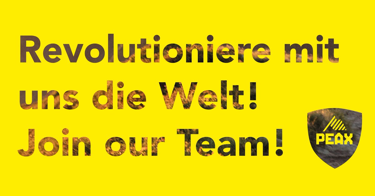Verändere mit uns die Welt – werde Teil unseres Teams!
Mehr über unsere Jobs auf https://t.co/6aeuVHdg3f https://t.co/GsdhTe3CyE