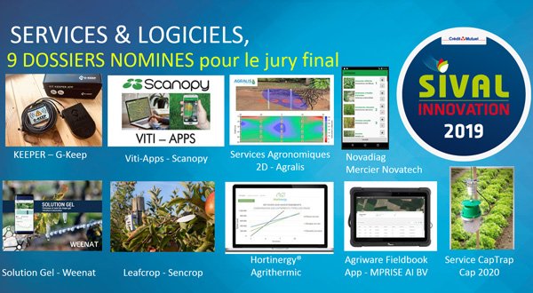 💡🌱📲 A découvrir 9 innovations nominées pour le jury final du Concours #sival19 #innovation dans la catégorie services et logiciels, #Agtech #iot
👉 sival-innovation.com/category/servi…
cc <a href="/Herve_Pillaud/">PILLAUD Hervé</a> <a href="/AngersTech/">La French Tech Angers</a> <a href="/MutationsAgri/">Mutations Agricoles</a> <a href="/mounir/">Mounir Mahjoubi</a> @Min_Agriculture