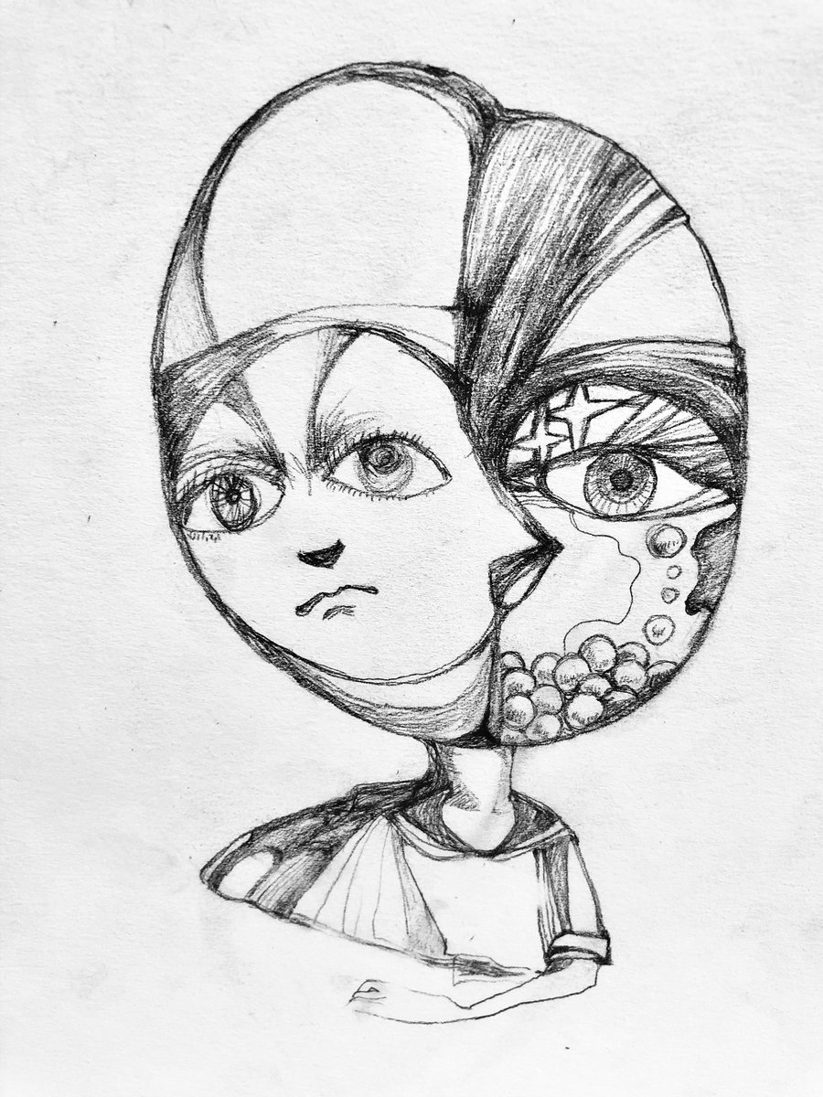 Aki Shimamoto 筆文字ポケモン絵師からステージあげます V Twitter 鉛筆で描いた顔 いろんな見方をしてみたいな 固執した思考を噴き飛ばせ 鉛筆画 鉛筆イラスト アート 顔