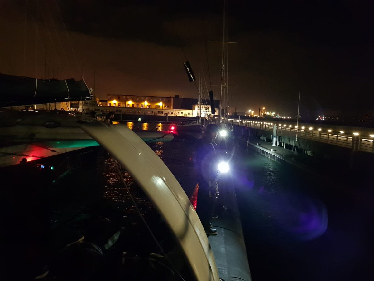 .@BrestFr, here we are! #ThaAdventureContinues #JulesVerneTrophy #TropheeJulesVerne