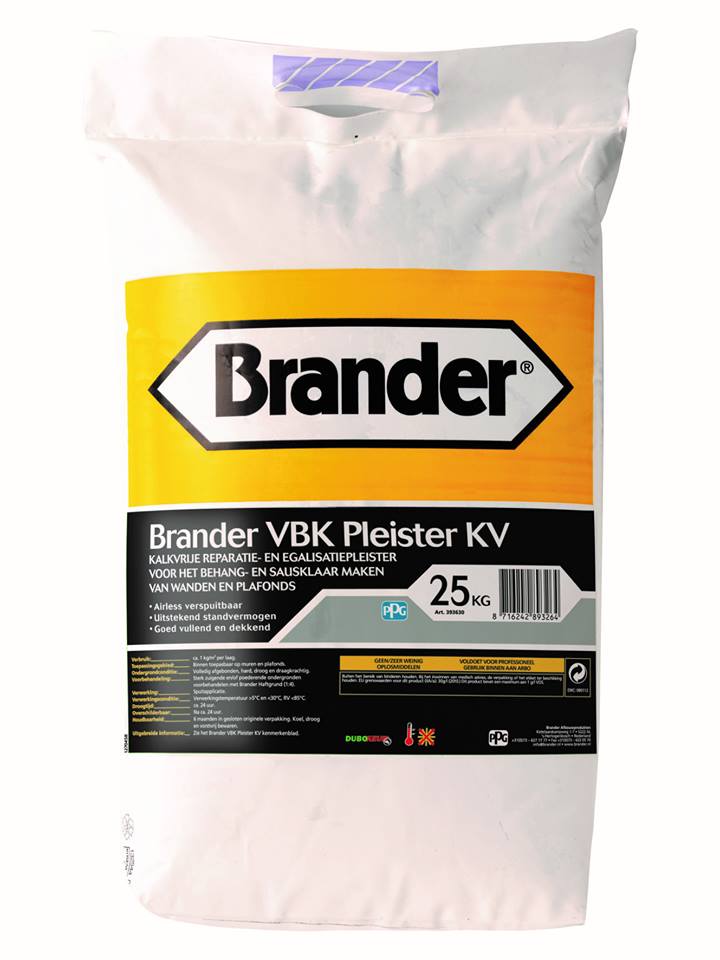 BranderNL's tweet image. De nieuwe Brander VBK Pleister KV kenmerkt zich door een uitstekende verwerking en een goed standvermogen. Zie ook Brander Facebook:  facebook.com/brander.nl  #Brander #vanzelfsprekend