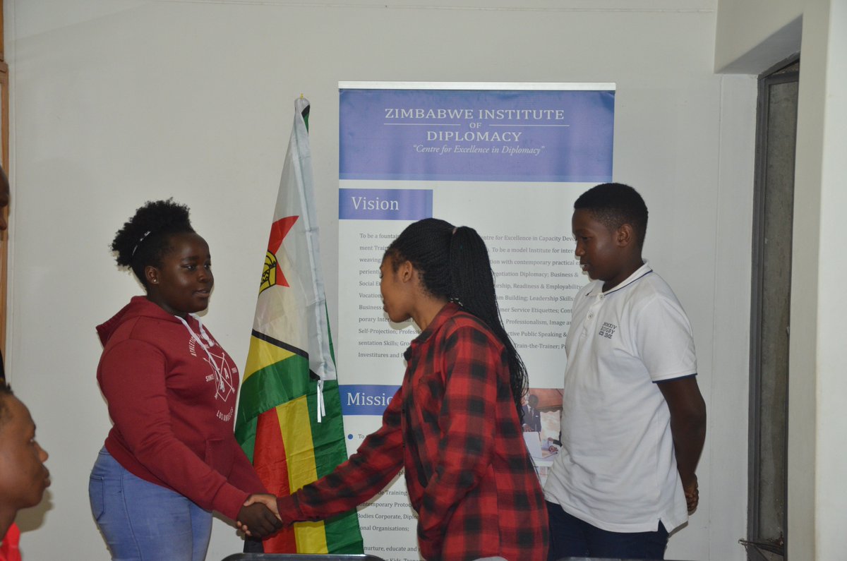 ZimDiplomacy's tweet photo. Etiquette and Grooming Workshop for Teens, 10 December 2018. #RegisterYourChild! https://t.co/N3MUqNkFj5