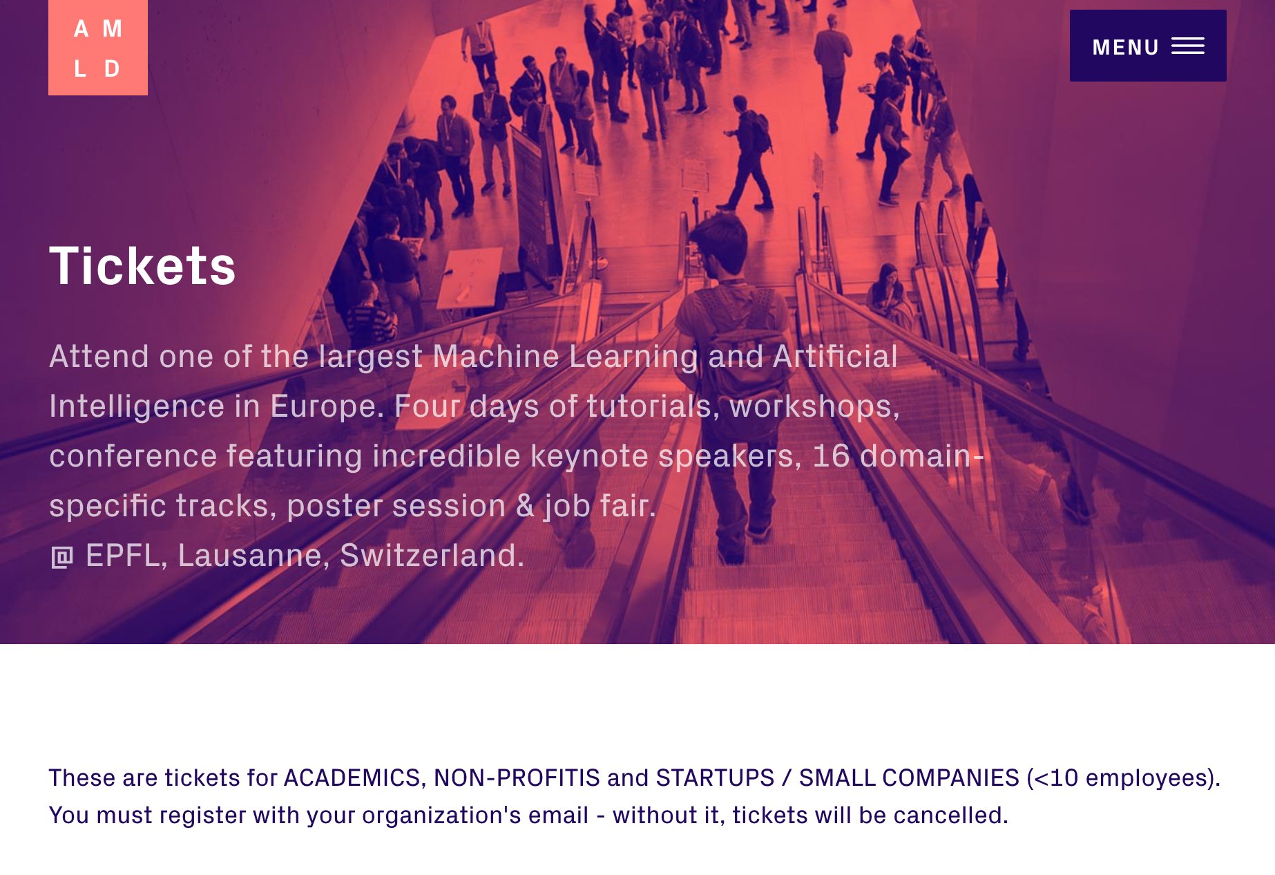 machine learning epfl