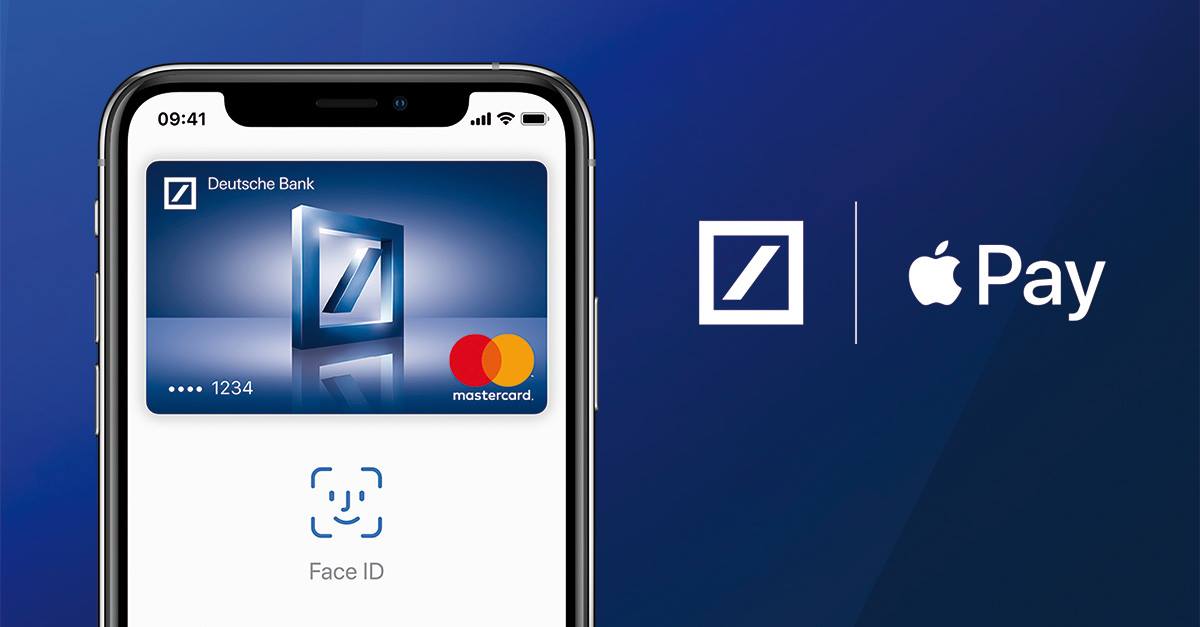 Deutsche Bank Deutsche Bank Launches Apple Pay In Germany All Deutsche Bank Customers In Germany Can Now Use Applepay With Deutsche Bank Card Virtual Or Add Their Existing Credit And