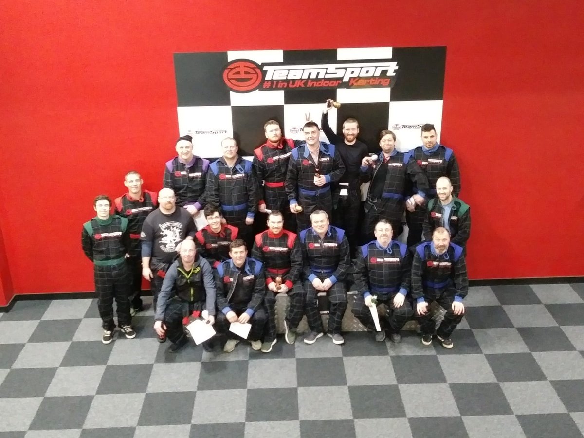 Team JHT enjoying a few cheeky ones after epic #Karting session at Team Sport Newcastle <a href="/karting/">TeamSport Karting</a>. Other than a few bruised egos at top time was had by all.