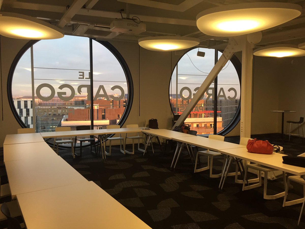 Le comité de sélection de la prochaine promotion de l’incubateur @rhizome_incub c’est maintenant a <a href="/leCargoParis/">le Cargo Paris</a>