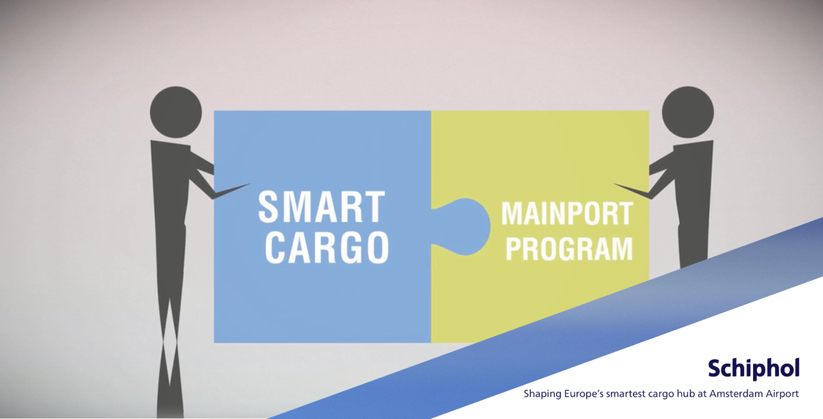 How are we shaping Europe's smartest #cargo hub at Amsterdam Airport Schiphol? Through the Smart Cargo Mainport Program (SCMP). For more stories about SCMP, visit our website: ow.ly/fXAW30mVPwZ