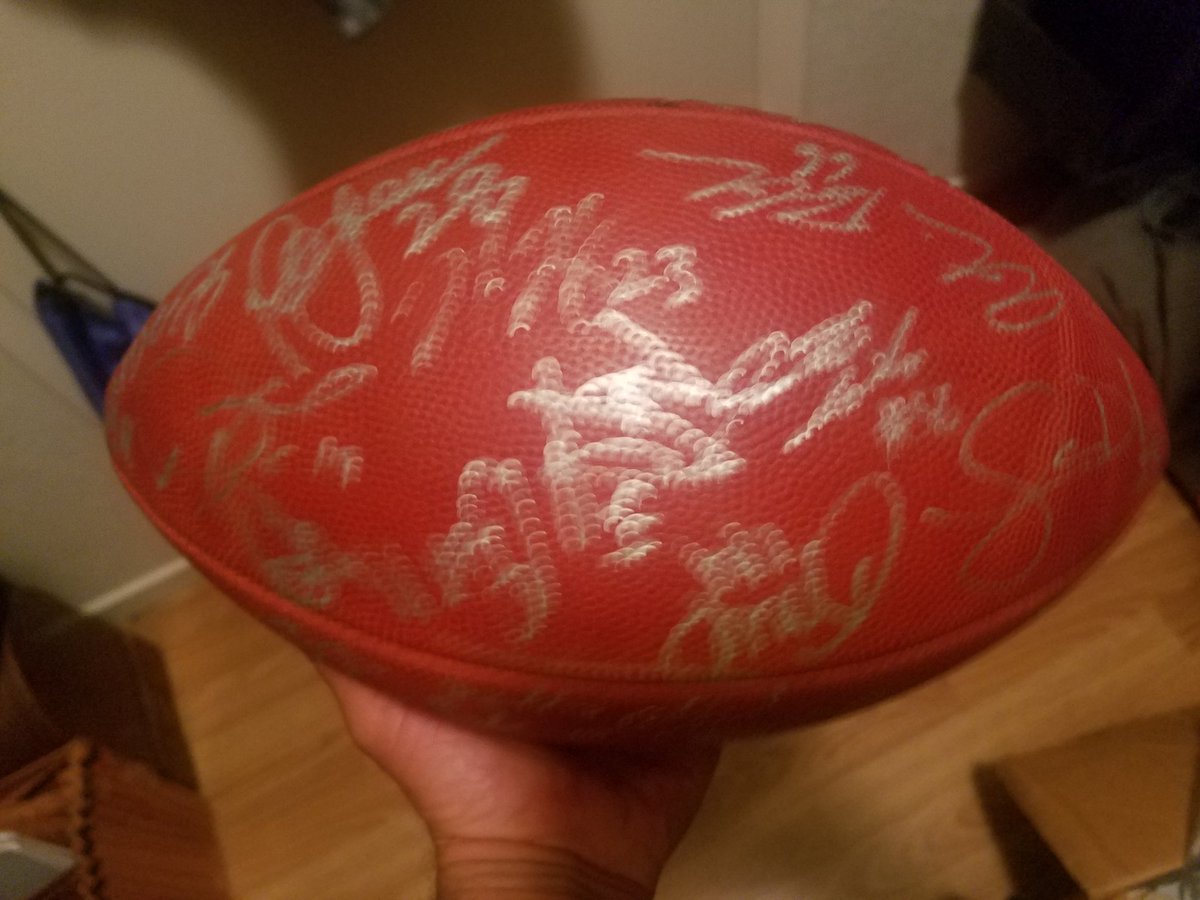 paulballx3's tweet photo. @Ruffskunk612 @RamsNFL @Ruffskunk612 @RamsNFL I also have a few balls in my collection. https://t.co/gY2YpcCCs5
