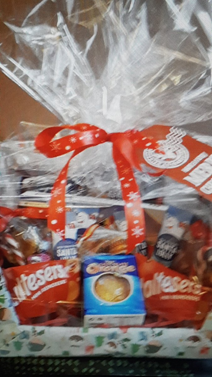 TwynSchool's tweet photo. Three of our Hamper prizes for the raffle. Don't forget there's a £100 Argos voucher for 1st prize and a £25 Argos voucher for whoever sells the most tickets. Keep selling!!! https://t.co/JCNeeZ0u2d