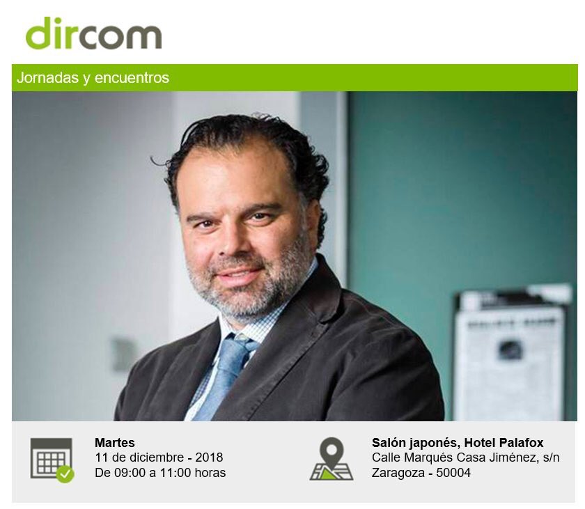 DircomARA's tweet photo. Estamos ya preparados para recibir en nuestro #DesayunoDircom a Fernando de Yarza, que nos hablará de La situación de los medios de comunicación en #Europa y su futuro. https://t.co/FKZyZkDTQs