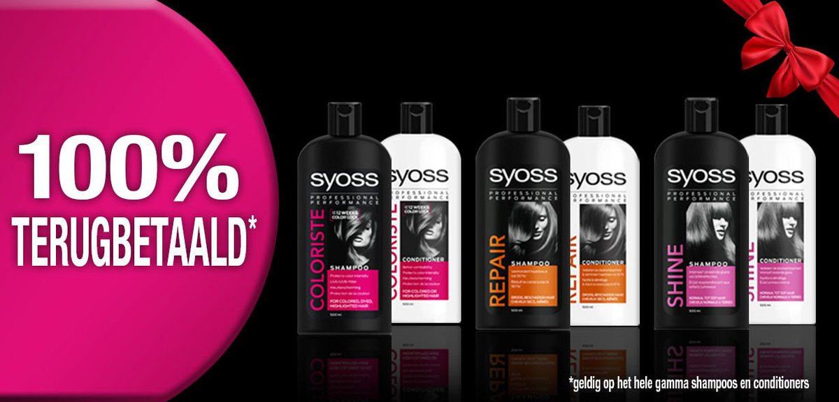 Beautiful hair. Everyday awesome! 😀

100% terugbetaald bij aankoop van één product uit het gamma Syoss shampoos of conditioners 👍

Meer info op tinyurl.com/SyossmyShopiNL
