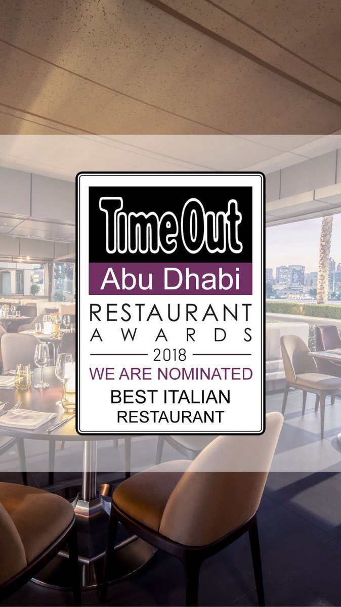 Robertos_AE's tweet photo. We’ve been nominated! Thank you! @TimeOutAbuDhabi #toadrestaurantawards #myabudhabi #awards #Italian #italianrestaurant https://t.co/bOxzf16qTA