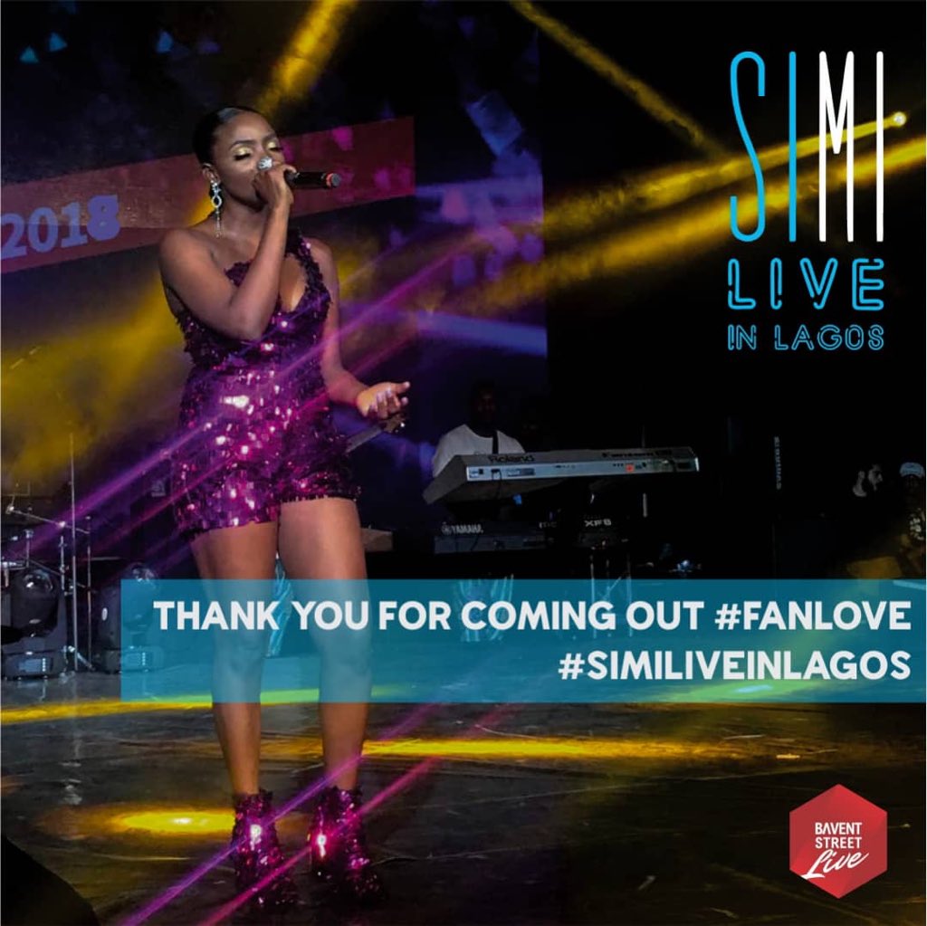 Baventlive's tweet photo. We express deep empathy towards the Simi Army, fans, corporate partners and the media who came out to support the R&amp;B Princess at her concert yesterday. The logistics that led to the seamless production were disrupted by previous setups handled by another organization. https://t.co/k0zxx5iPHQ