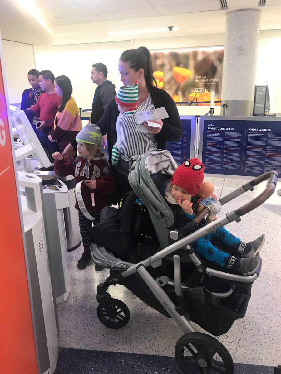 How to Survive Holiday Travel with Kids: Use a Stroller rockinmamalife.com/how-to-survive…