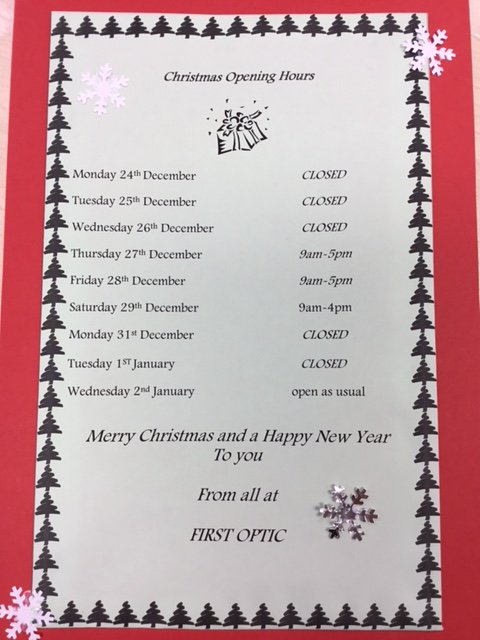 FirstOpticUK's tweet image. Merry Christmas to you all.