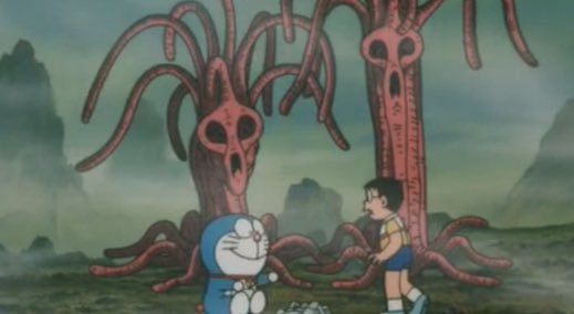 さばとん Twitterissa あ 夢幻三剣士は怖いと言うか不気味だったなぁ ドラえもんの映画で一番びびったのは 宇宙漂流記ですね