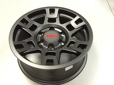 PartsBam's tweet photo. 17" #Toyota #TRD Wheel Black 4Runner, FJ Cruiser, Tacoma - Toyota (PTR20-35110-BK)
 https://t.co/zWdMeRBtFf https://t.co/SwTGrOr0UU