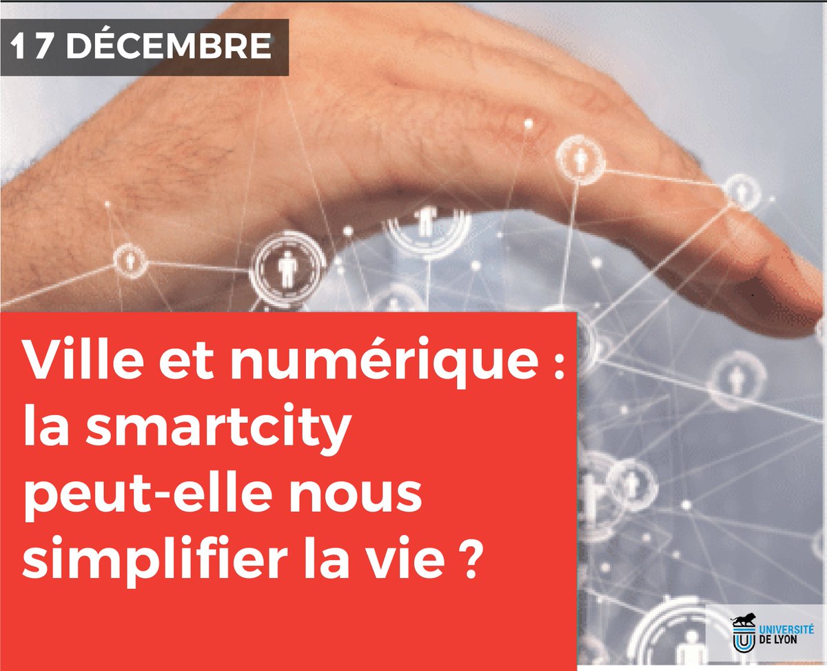 🗓La smartcity, quelles exigences techniques et économiques ? Etat des lieux des initiatives lyonnaises avec #Trabool et les étudiants de <a href="/universitelyon/">Université de Lyon</a> ! 
Viens en apprendre + 👉 swll.to/NORO2