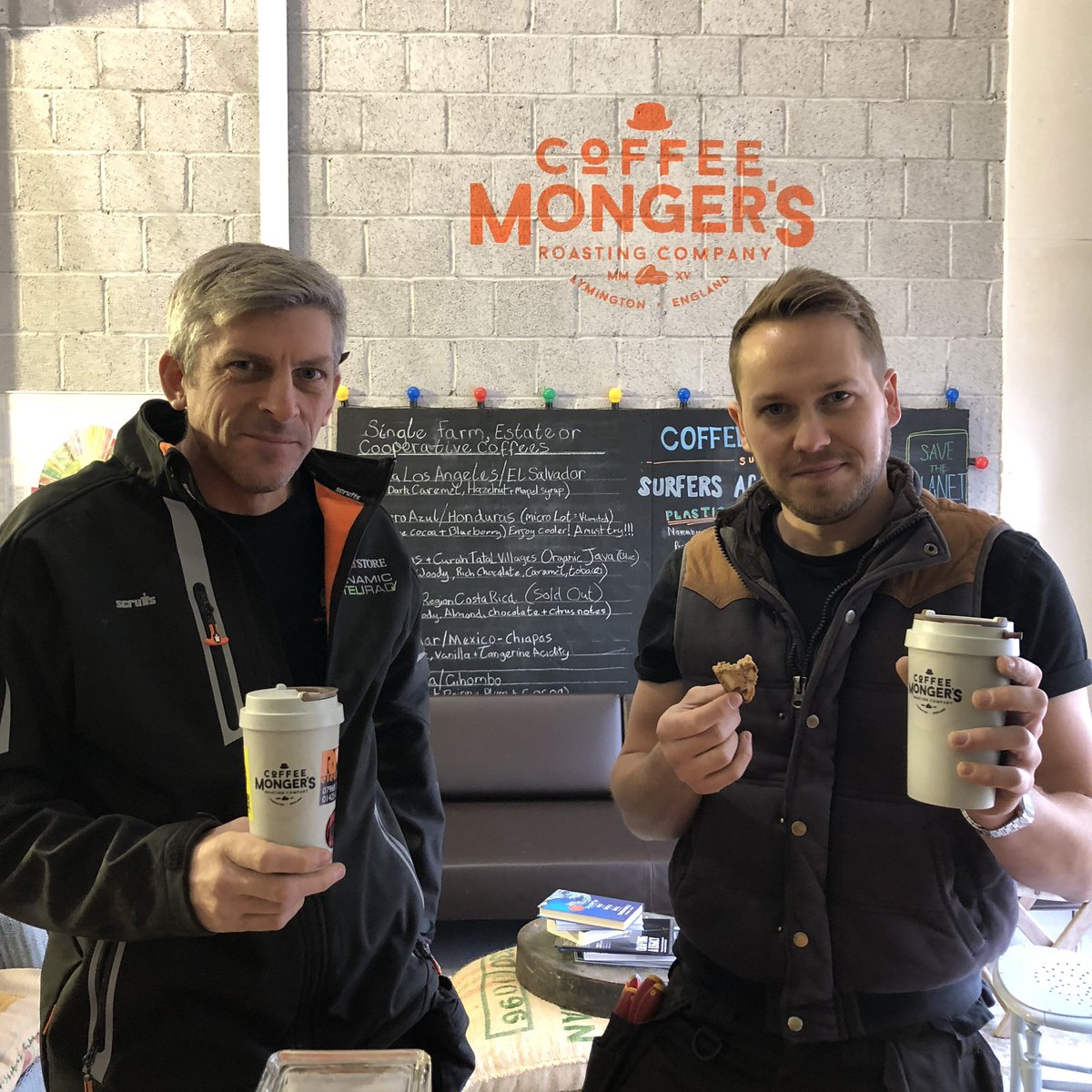 Get stickered! Bring in your own cup and get stickered #coffee #lymington #reducereuserecycle #notosingleuseplastic with <a href="/electrical_rpm/">RPM Electrical</a> <a href="/sparkyrpm/">Russell miller</a>
