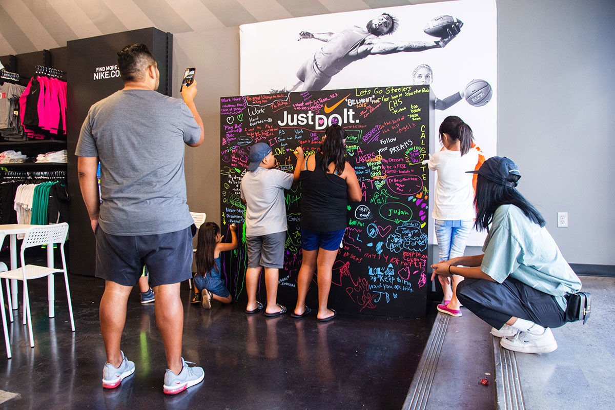 nike chalkboard