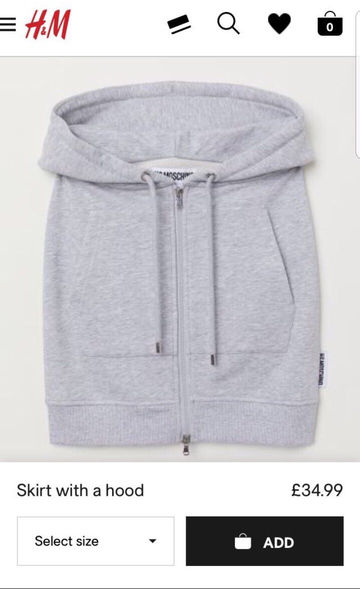 ThomasLandal's tweet photo. @SandieWesth Den er generelt stået helt af. H&amp;M har også opfundet denne såkaldte "beklædningsdel". https://t.co/oweAldDsGy