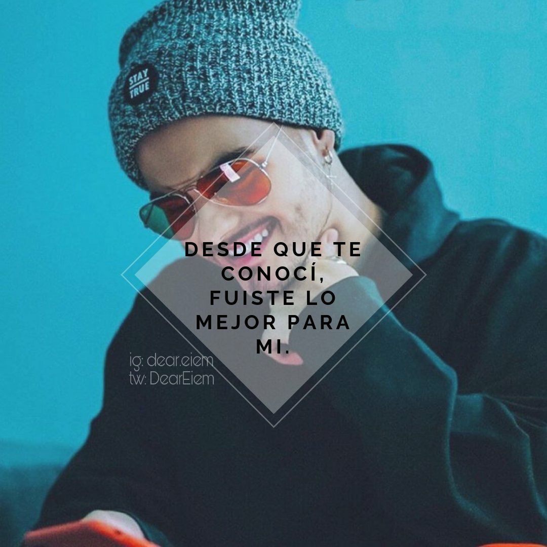 «Desde que te conocí, fuiste lo mejor para mi»

<a href="/AbrahamMateo/">Abraham Mateo</a>
