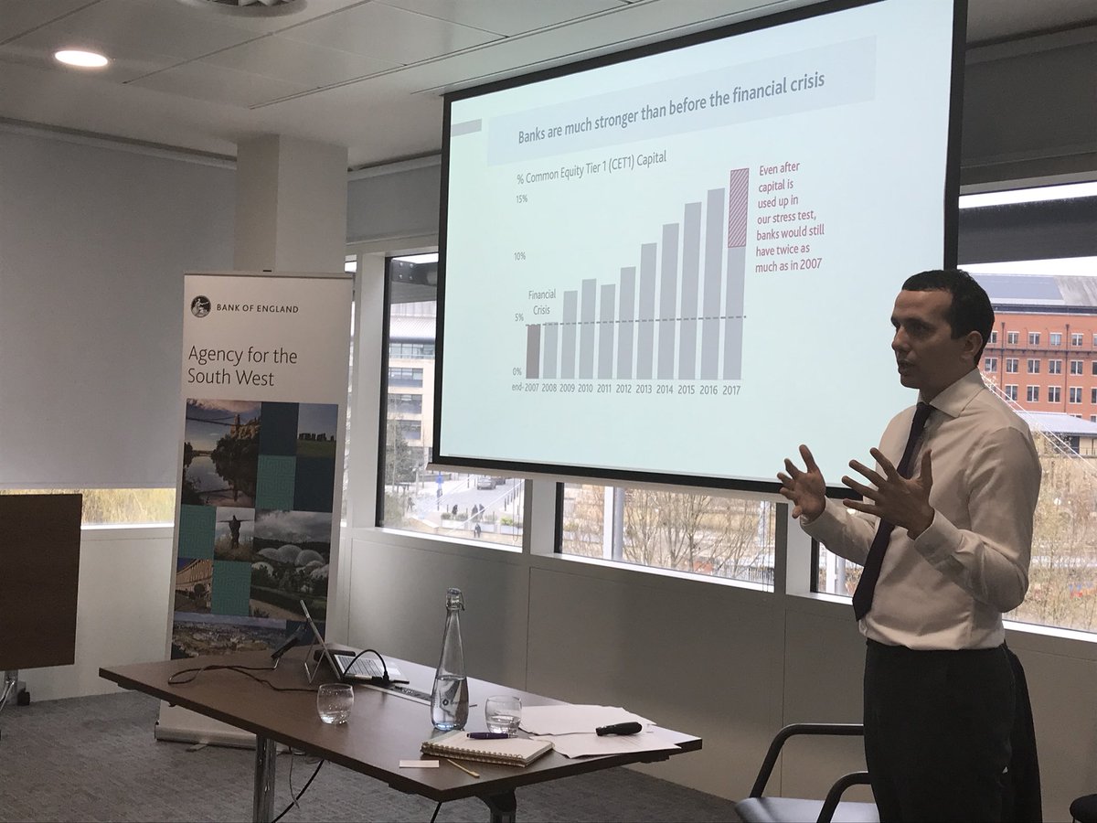 Geoff Coppins answering some excellent questions at our Financial Stability Report briefing in Bristol <a href="/bw_businesswest/">Business West</a> <a href="/GrantThorntonUK/">Grant Thornton UK</a> many thanks to everyone who came and Merry Christmas!