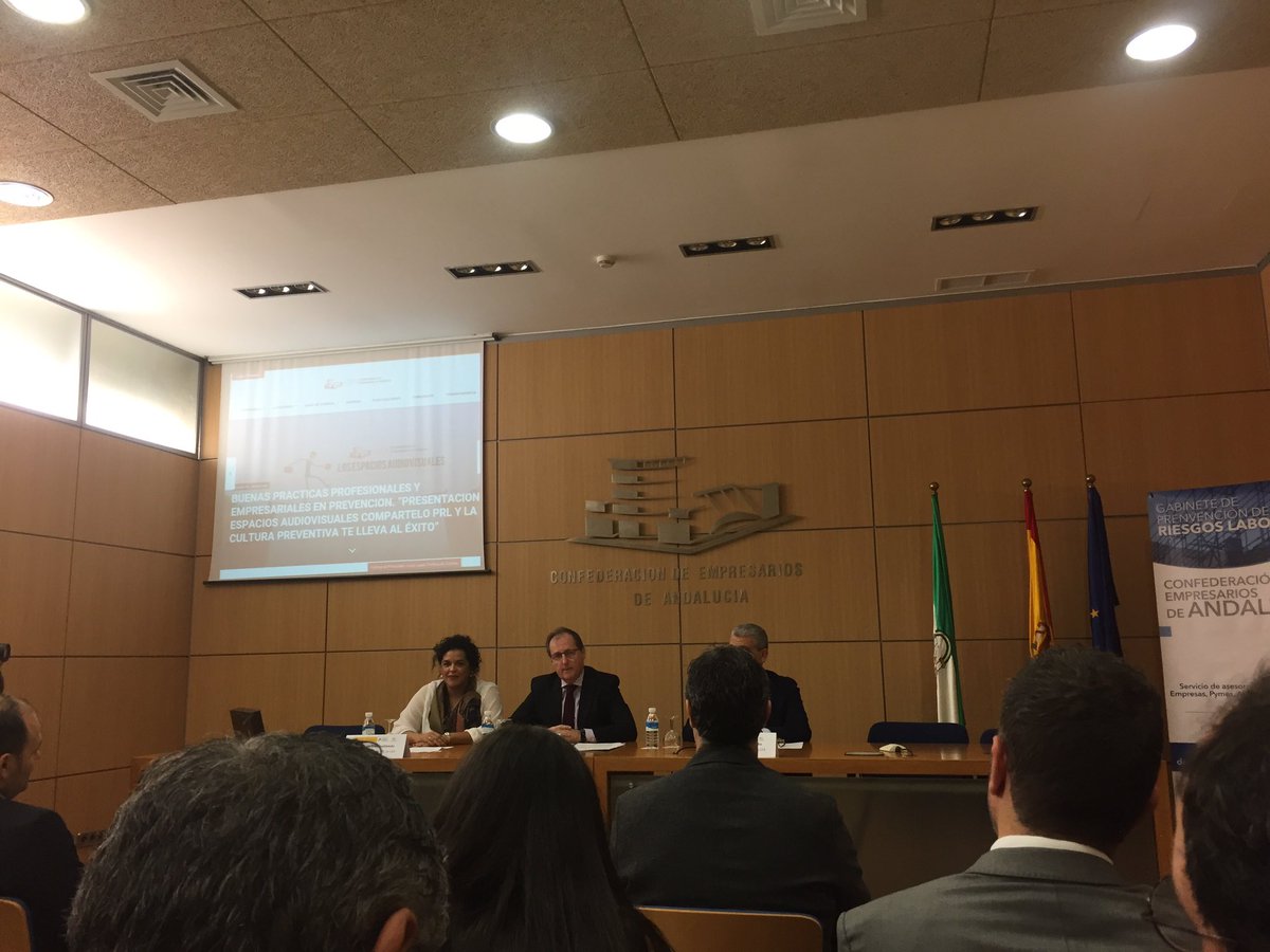 CES_PRL's tweet photo. Jornada de presentación de #ComparteloPRL y La cultura #PRL te lleva al éxito, dos iniciativas que @CEAes_ desarrolla con la financiación de la Fundación Estatal para la PRL. Sigue por streaming en CEA YouTube https://t.co/QB9jrDsXNC