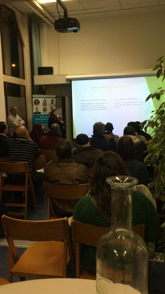 Voorlichtingsbijeenkomst voor statushouders <a href="/GGZ_Zeist/">Steunpunt GGZ Zeist</a>.