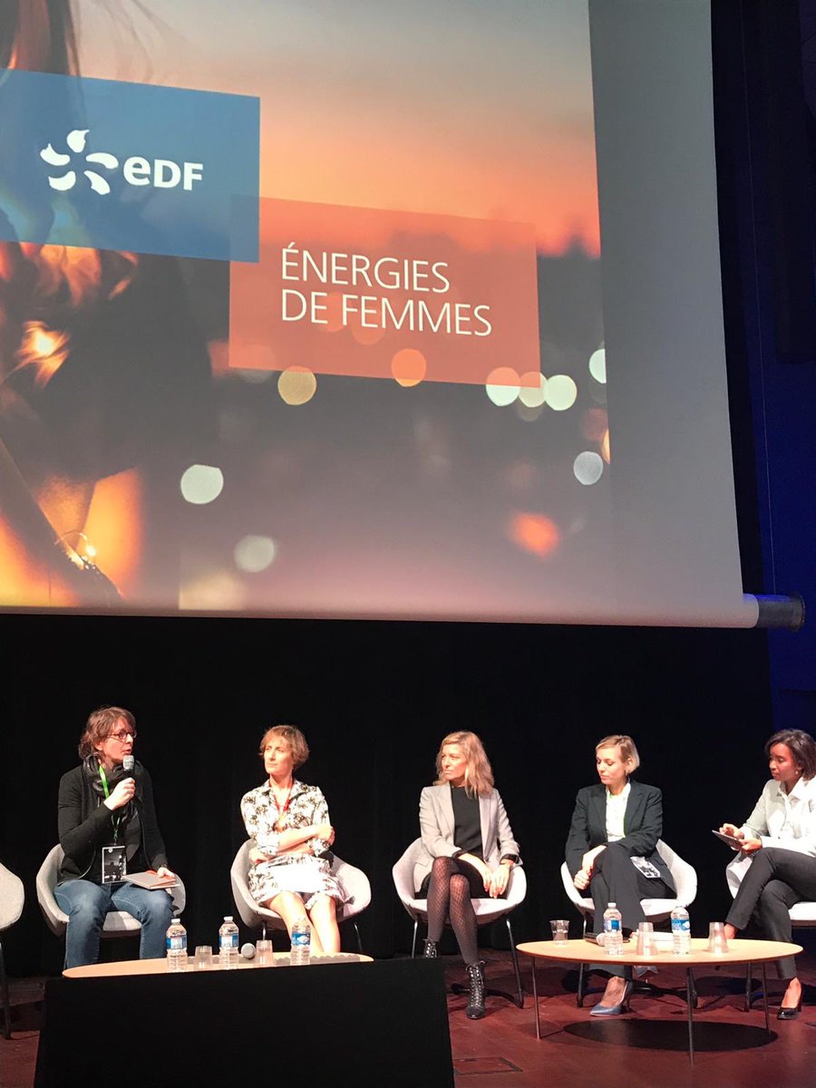 Chez EDF, nous avons construit une stratégie pour développer la #mixité à tous les niveaux de management. Nous devons continuer de valoriser la place des femmes dans l'#industrie et donner envie à d'autres femmes de se lancer et de réussir. #JamaisSansElles #EnergiesDeFemmes