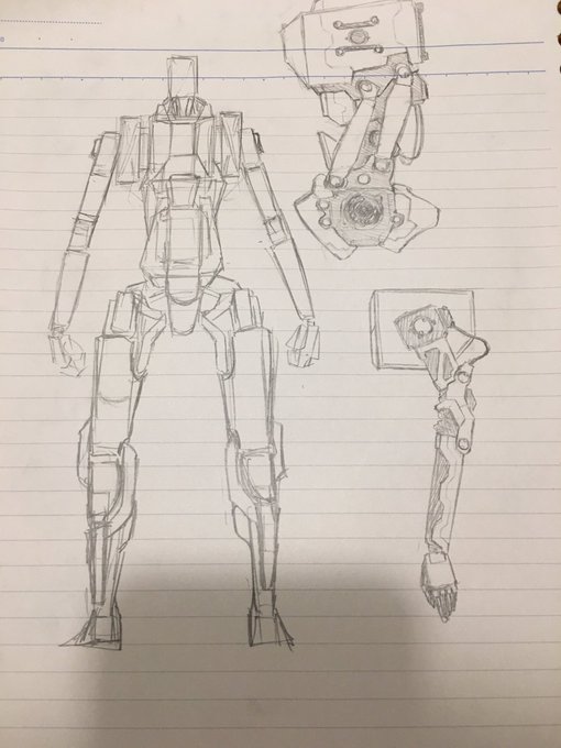 正面と横、描きやすいけど
あんまり想像が膨らまない。 