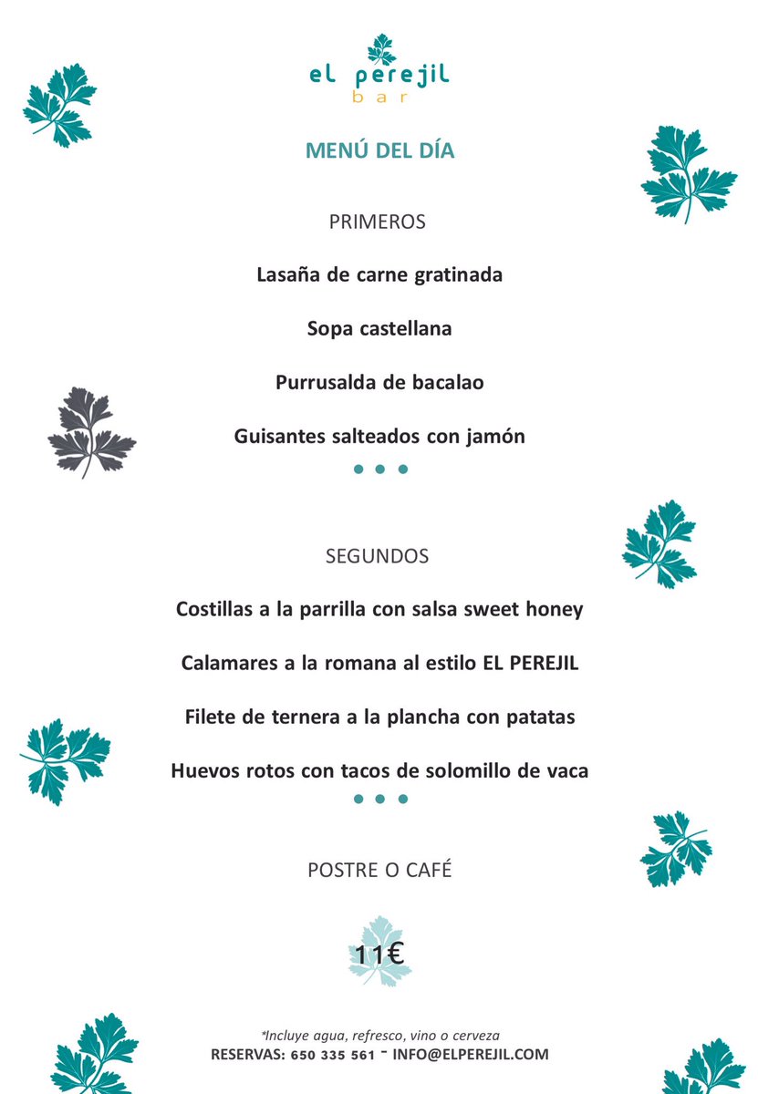 El Perejil Restaurante tweet media