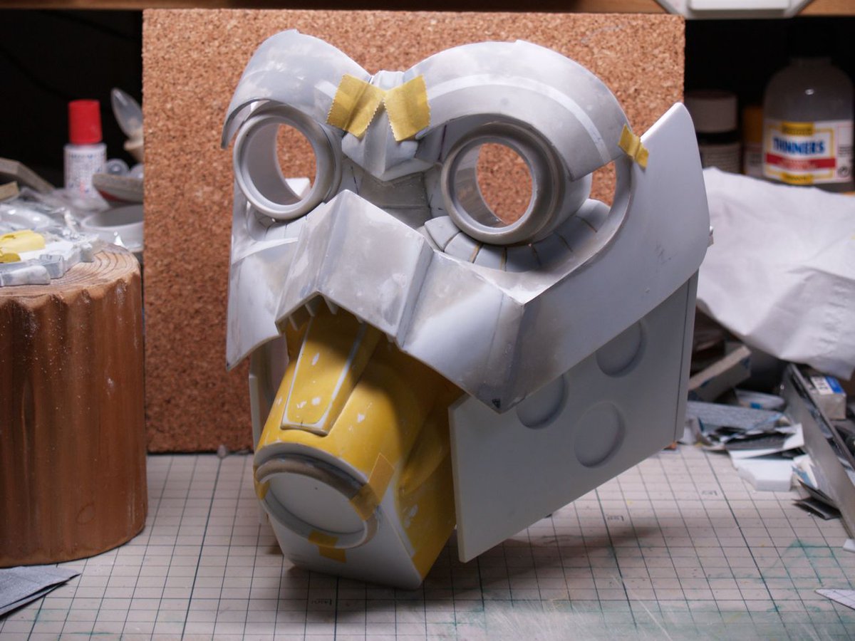 人狼 Jin Roh 版プロテクトギア製作記 マスク編