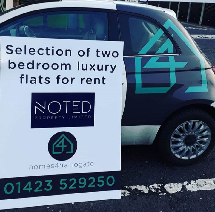 Thank you @SignaramaHgate, I can't wait for my new signs to go up on Otley Road this week at the gorgeous new development. Six stunning apartments will be ready for occupation in 2019
#harrogate #lettingagent #development #ready2019