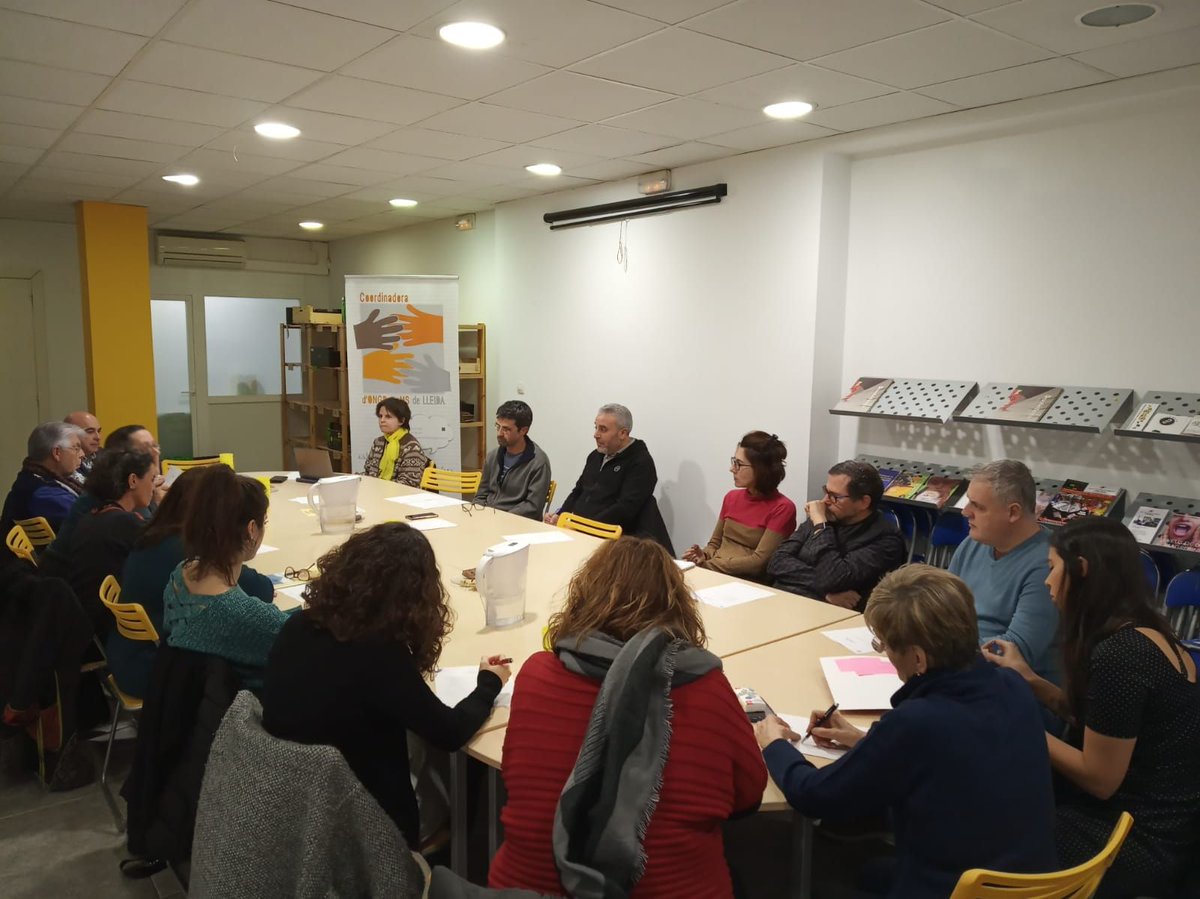 Darrera assemblea de la Coordi de 2018, plena de reflexió constructiva. Un any difícil per moltes coses, però seguim mirant endavant. Per la justícia social aquí i a tot arreu