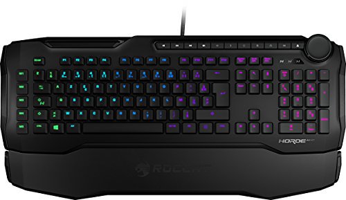 bonplanzz's tweet photo. #BonPlan ROCCAT Horde AIMO Clavier Gaming Membranical RGB Retroeclairage LED AIMO Disposition des Touches optimisee macros Quick-Fire Molette de Commande configurable USB Noir a 60.05 euros, https://t.co/cg9cQ1kZ1n https://t.co/JMBFCNSbHW