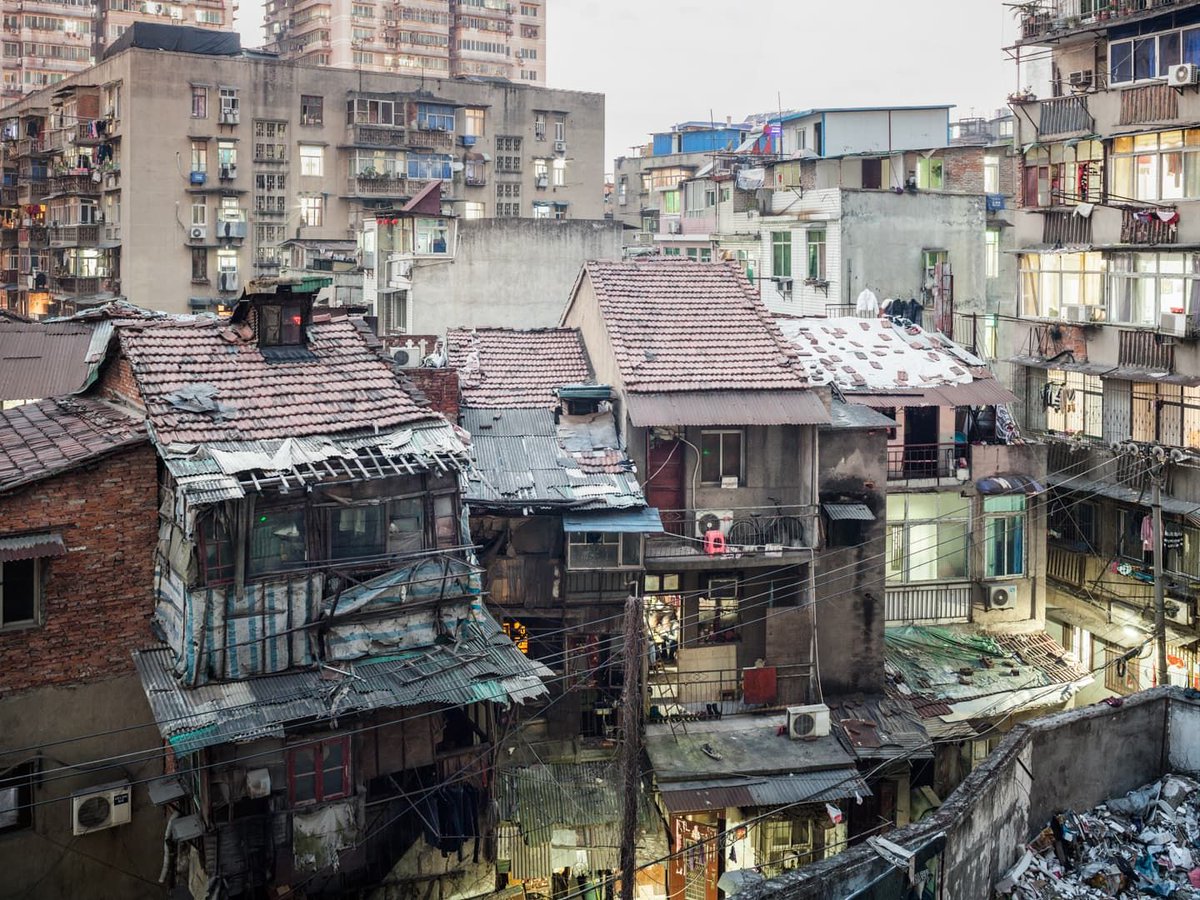 "360 degrees cameras are mounted on every street corner. Walking through a Hutong, I see a WANTED poster for crime suspects...Every single image is a Google Streetview-type blurry portrait taken by an automated camera."

Wuhan Diary / Peter Bialobrzeski 
buff.ly/2AVBAjI