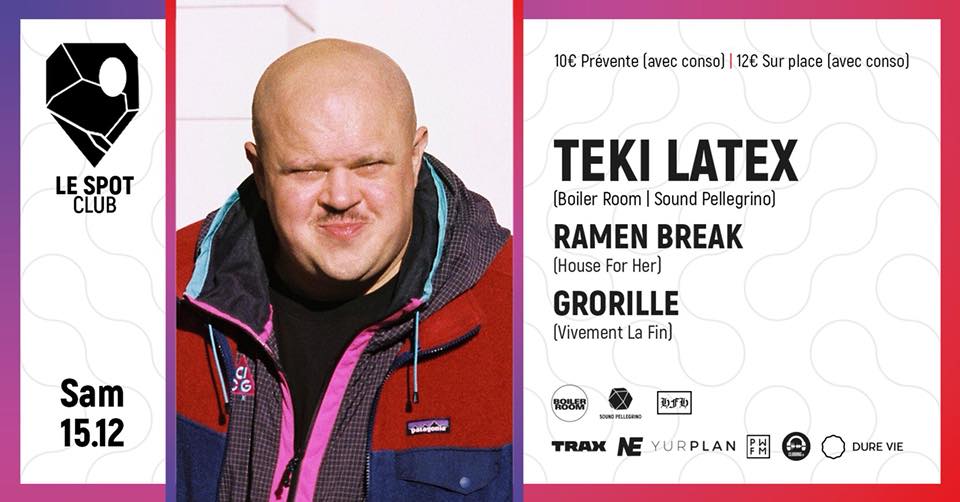 /// 🍀 JEU X <a href="/LeSpotClubRouen/">Le Spot Club</a> #Rouen
Cette semaine, on vous fait gagner 2x2 places pour aller voir <a href="/TekiLatex/">Teki Latex</a> ce samedi 15 décembre.

>> facebook.com/NormandieElect…

#concours #Normandie #NormandieElectro