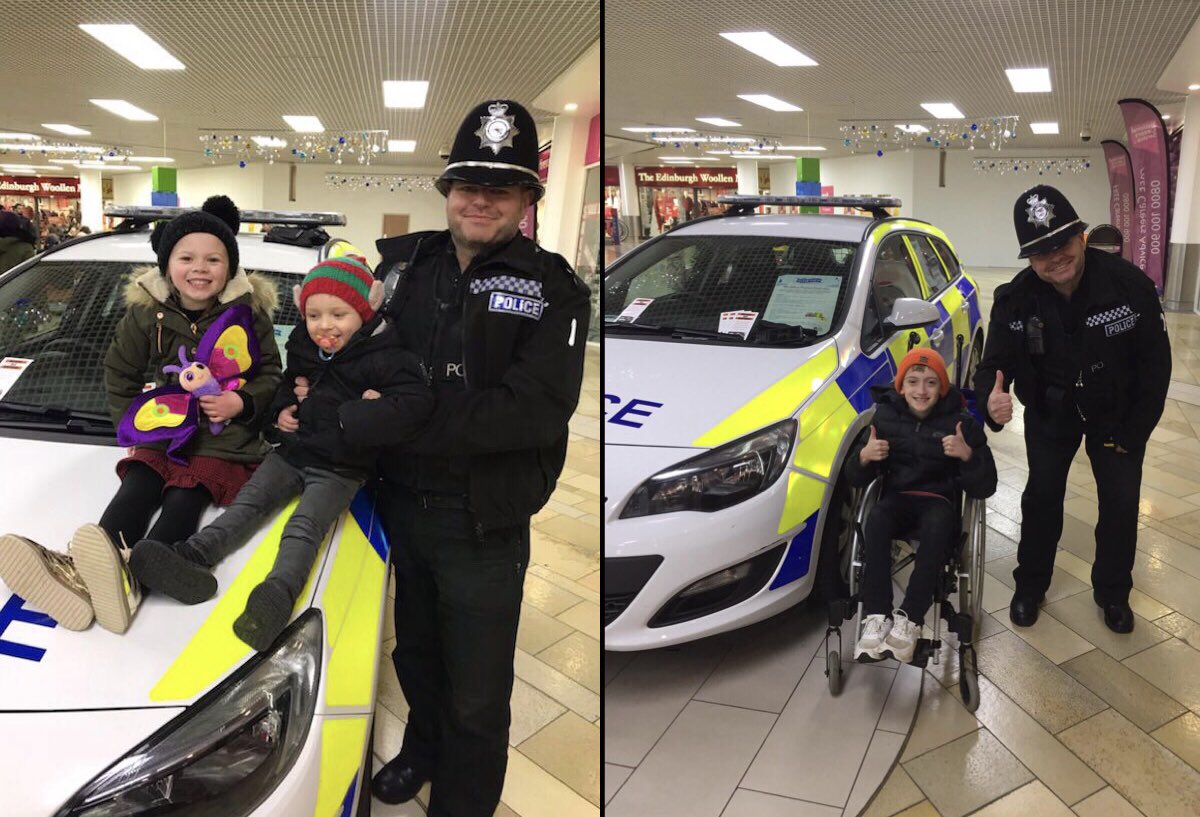 ASPBristol's tweet photo. Here are some photos of PC Locke with some recent visitors to the @ASPolice #ASPcopshop in the @galleriesBRI, if you haven’t visited us yet, there’s still time as we are open every day until 23rd Dec. https://t.co/yf882tBu7n
