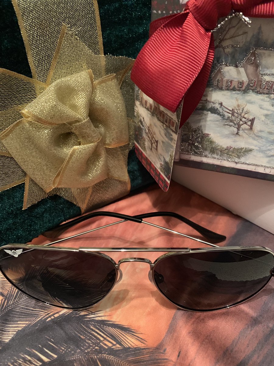 dbrisers's tweet photo. On the first day of #DierksmasGiveaways, @dbcongress gave to me
a Somewhere on a Beach koozie and aviators by DB!
 
Don’t be “sittin’ at home, all alone, naw!”
Follow and retweet to be entered to win this #Dierksmas gift.
Winner will be announced tonight at 7 pm Eastern! https://t.co/Ufnoj5qBaM