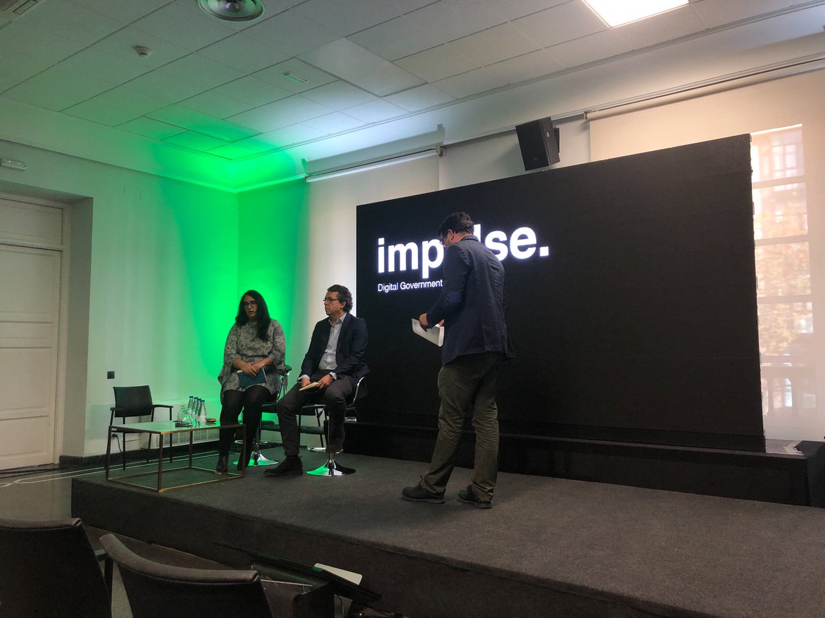 impulse_DI's tweet photo. @taborcia y Carlos De la Peña hablan de cómo el #RPA y la #IA están transformando a las AAPP. Únete a #impulse https://t.co/AhHZxacfUy