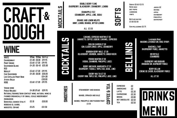 Craft &amp; Dough Christmas Drinks &amp; Food - mailchi.mp/the-milestoneo…