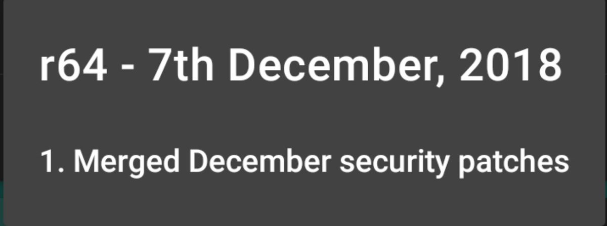 sGeekBlog's tweet image. Вместе с декабрьскими патчами, вышло и соответствующее обновление #FrancoKernel и #FrancoKernelManager, с поддержкой всех обновлений безопасности.