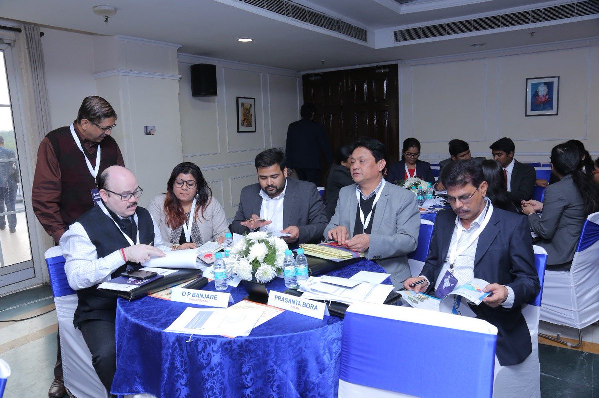 investindia's tweet photo. State Investment Promotion Agencies participated enthusiastically and presented different approaches to identify focus sectors and markets in an exercise on ‘Investor Targeting’ at the 3rd National Capacity Building Workshop. #WinningFDI #NewIndia @DIPPGOI @WorldBank https://t.co/YKiRPX1Zai